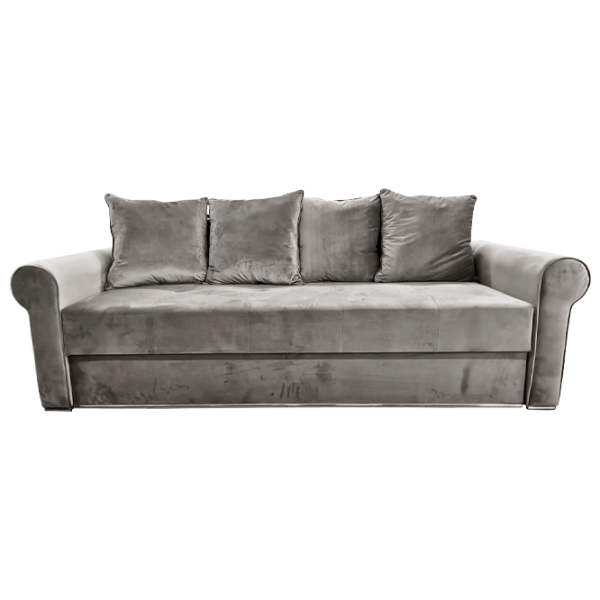 Canapea DecoPrim Lira (0002113) Catifea/ Gray photo 1 Canapea DecoPrim Lira (0002113) Catifea/ Gray photo 1