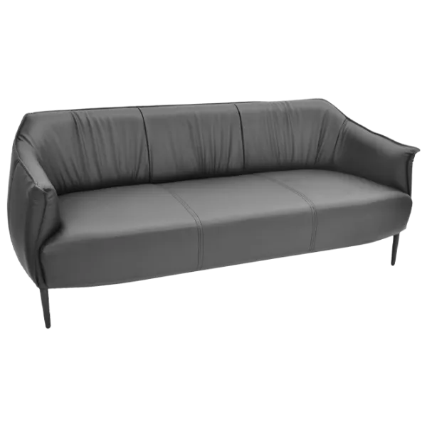 Canapea DecoPrim King 3 (0000996) Piele artificială/ Black photo 1 Canapea DecoPrim King 3 (0000996) Piele artificială/ Black photo 1