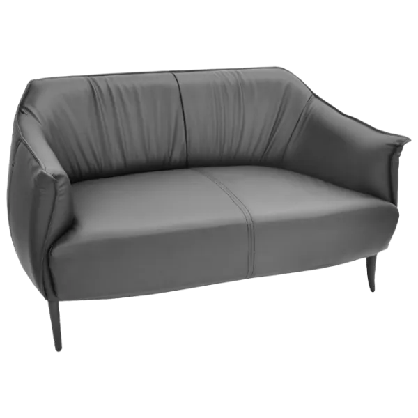 Canapea DecoPrim King 2 (0001931) Piele artificială/ Black photo 1 Canapea DecoPrim King 2 (0001931) Piele artificială/ Black photo 1