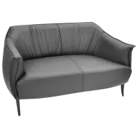 Canapea DecoPrim King 2 (0001931) Piele artificială/ Black