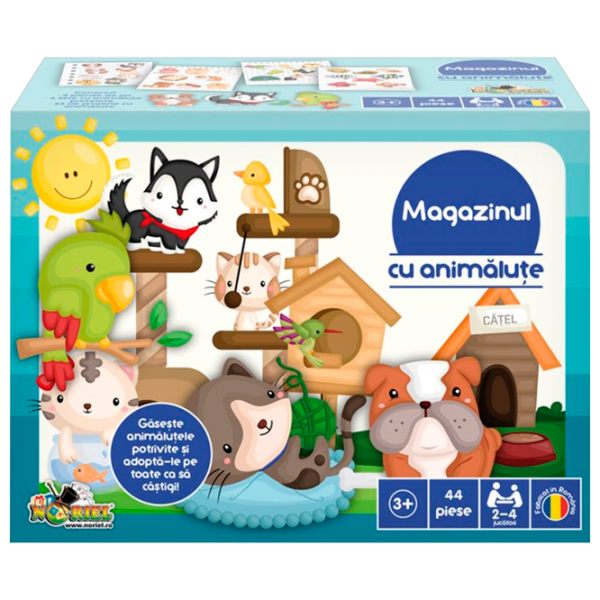Joc de masă Noriel Magazinul cu animăluțe 3+/ Dezvoltare photo 1