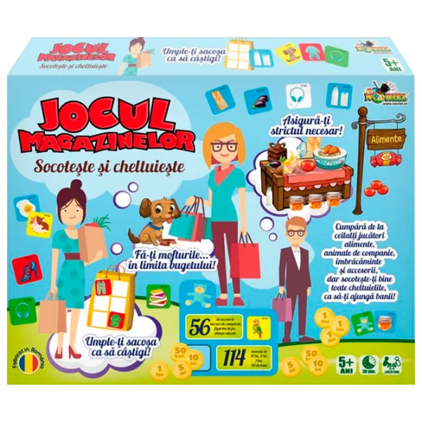 Joc de masă Noriel Jocul magazinelor 5+/ Dezvoltare photo 1 Joc de masă Noriel Jocul magazinelor 5+/ Dezvoltare photo 1