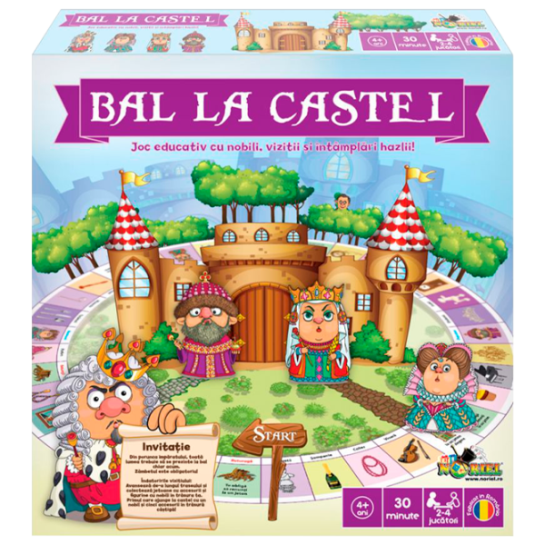 Joc de masă Noriel Bal la castel 4+/ Dezvoltare photo 1 Joc de masă Noriel Bal la castel 4+/ Dezvoltare photo 1