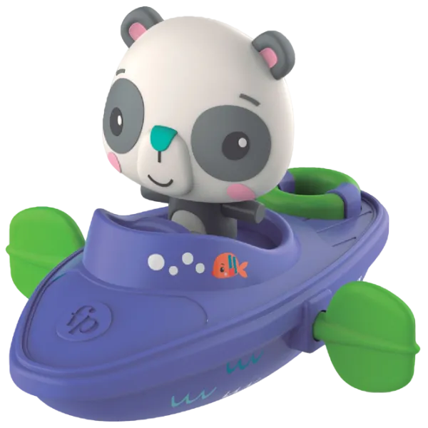 Jucărie interactivă Mattel Bărcuță Panda 1+/ Violet photo 1