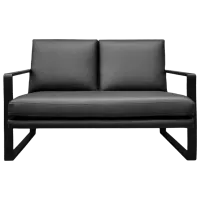 Canapea DecoPrim York (0001891) Piele artificială/ Black