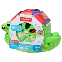 Jucărie interactivă Mattel Sound Sort Snail 0.6+/ Green