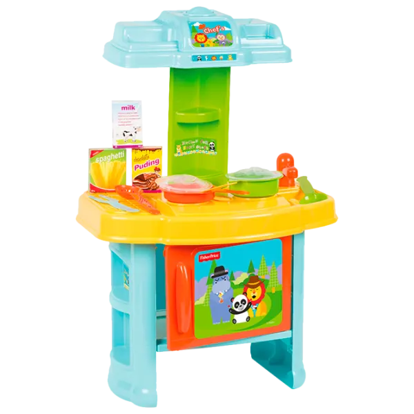 Интерактивная игрушка Mattel Моя первая кухня 2+/ Разноцветный photo 1 Интерактивная игрушка Mattel Моя первая кухня 2+/ Разноцветный photo 1