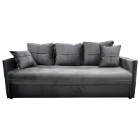 Диван DecoPrim Versali (0002114) Бархат/ Тёмно-серый