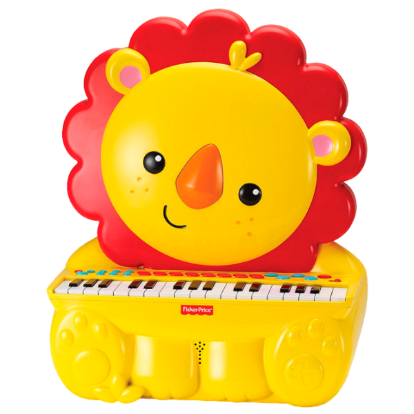 Музыкальная игрушка Mattel Пианино 32 клавиши "Лев" 1+/ Желтый photo 1 Музыкальная игрушка Mattel Пианино 32 клавиши "Лев" 1+/ Желтый photo 1