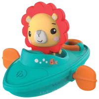 Интерактивная игрушка Fisher Price Лодочка Львёнок GMBT003A FP 1+/ Синий