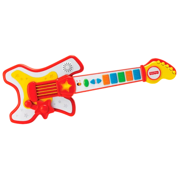 Музыкальная игрушка Mattel Гитара RockStar 2+/ Разноцветный photo 1 Музыкальная игрушка Mattel Гитара RockStar 2+/ Разноцветный photo 1