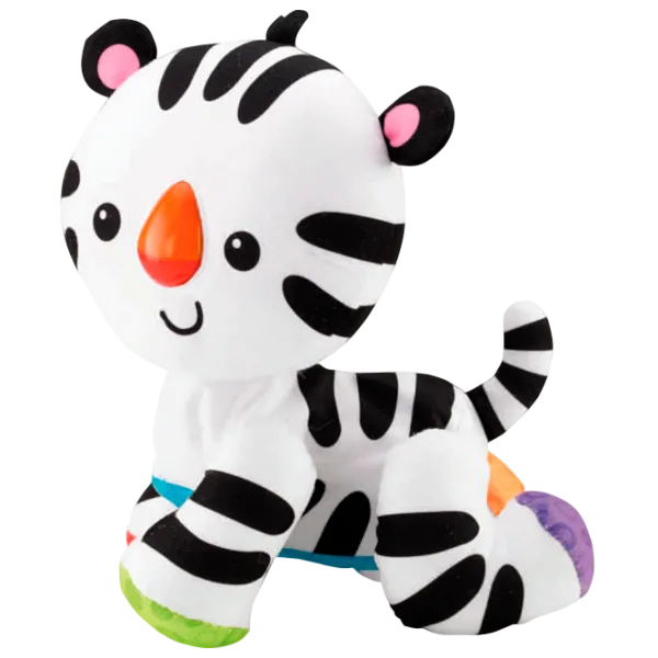 Мягкая игрушка Mattel Музыкальная Игрушка Тигр 0.6+/ Белый/ Чёрный photo 1