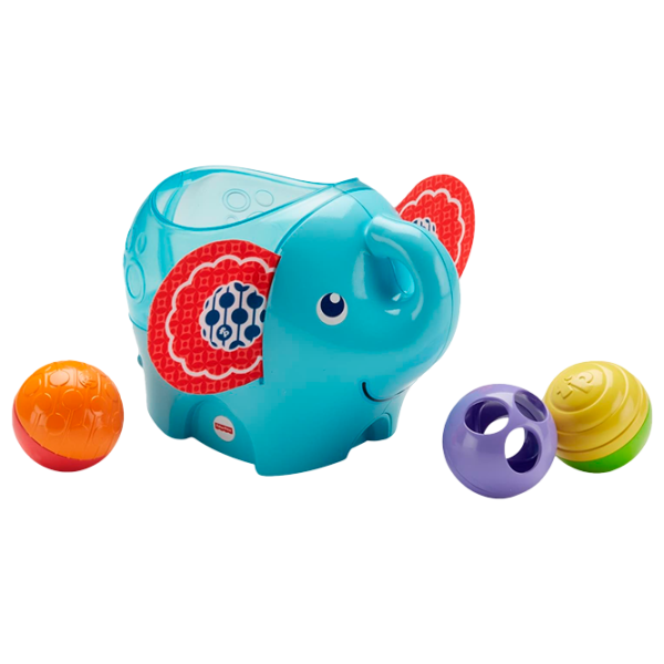 Интерактивная игрушка Mattel Слоник с Шариками 0.3+/ Синий photo 1