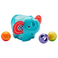 Интерактивная игрушка Mattel Слоник с Шариками 0.3+/ Синий