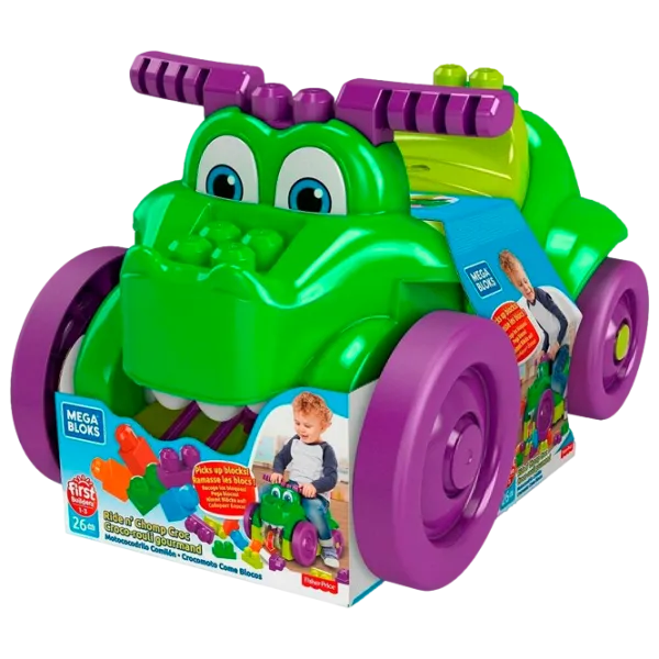 Tolocar Mattel Crocodilul Hrăpăreţ (GFG22 FP) 25 kg/ Green photo 1 Tolocar Mattel Crocodilul Hrăpăreţ (GFG22 FP) 25 kg/ Green photo 1