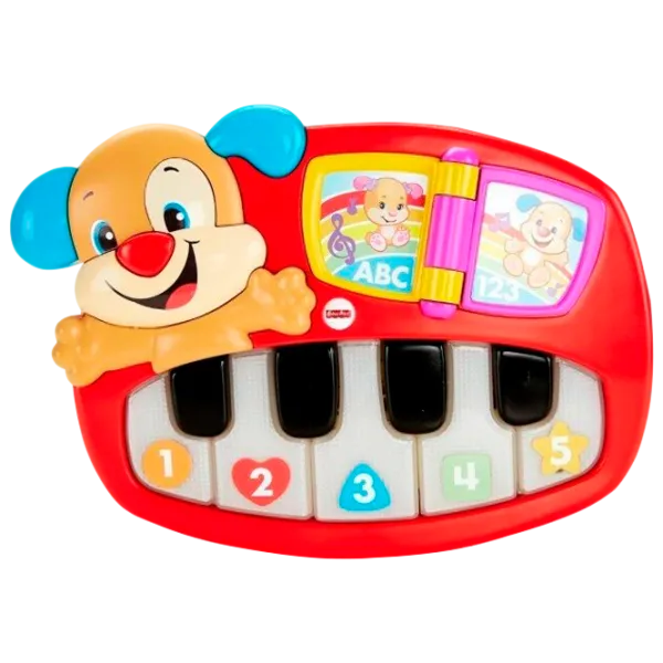 Музыкальная игрушка Mattel Пианино Щенок (рy) 0.6+/ Красный photo 1