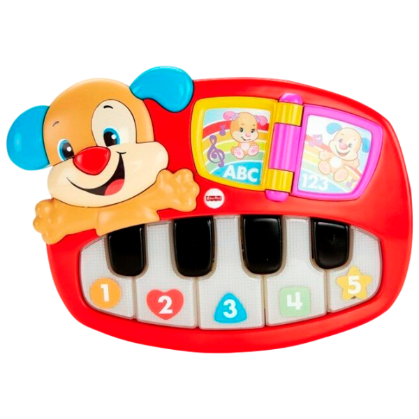 Музыкальная игрушка Mattel Пианино Щенок (рy) 0.6+/ Красный photo 1