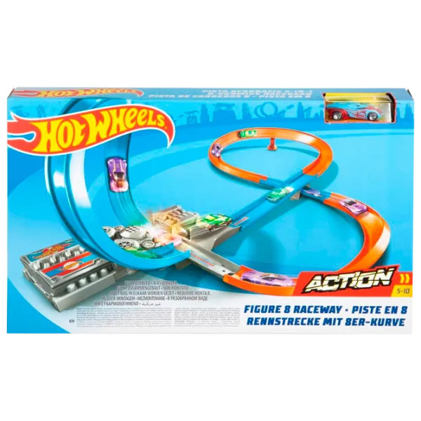 Авто-треки Hot Wheels Figure 8 Raceway GGF92 Разноцветный photo 1 Авто-треки Hot Wheels Figure 8 Raceway GGF92 Разноцветный photo 1