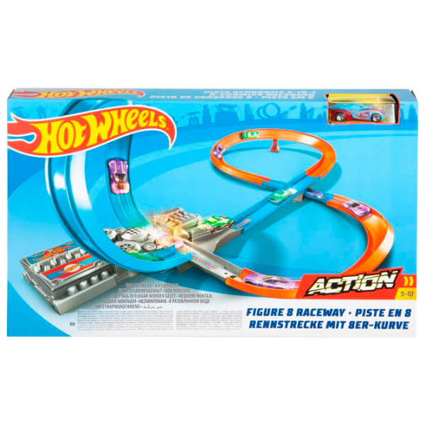 Авто-треки Hot Wheels Figure 8 Raceway GGF92 Разноцветный photo 1 Авто-треки Hot Wheels Figure 8 Raceway GGF92 Разноцветный photo 1