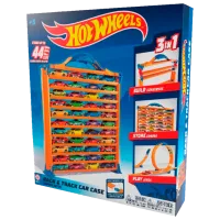 Авто-треки Hot Wheels Rack and Track Car Case HWCC9 Разноцветный