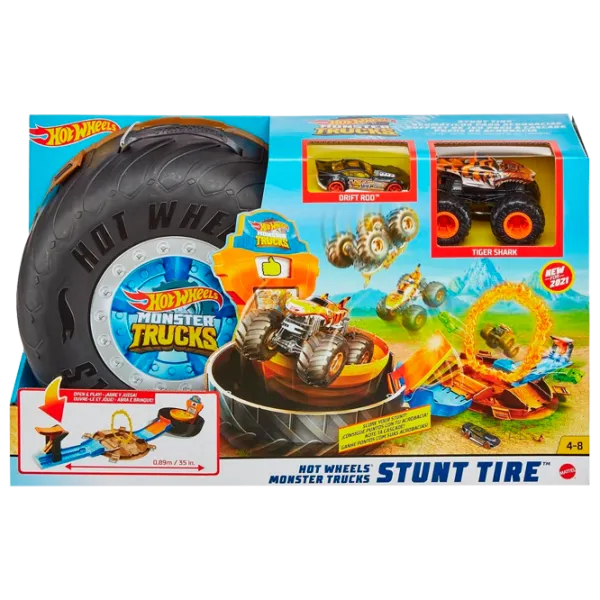 Авто-треки Hot Wheels Stunt Tire GVK48 Разноцветный photo 1 Авто-треки Hot Wheels Stunt Tire GVK48 Разноцветный photo 1
