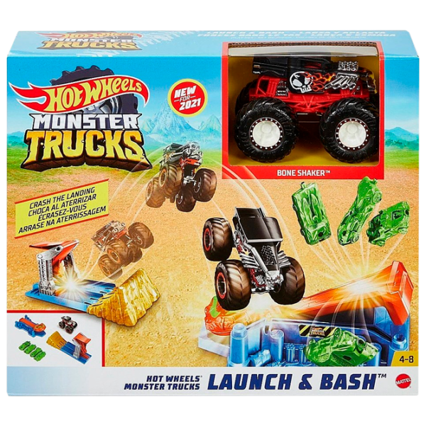 Авто-треки Hot Wheels Launch and Bash GVK08 Разноцветный photo 1 Авто-треки Hot Wheels Launch and Bash GVK08 Разноцветный photo 1