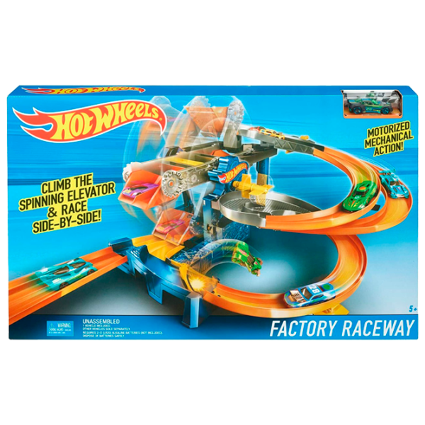Авто-треки Hot Wheels Factory Raceway FDF28 Разноцветный photo 1 Авто-треки Hot Wheels Factory Raceway FDF28 Разноцветный photo 1