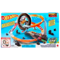 Авто-треки Hot Wheels Hyper-Boost Tire Shop GJL16 Разноцветный