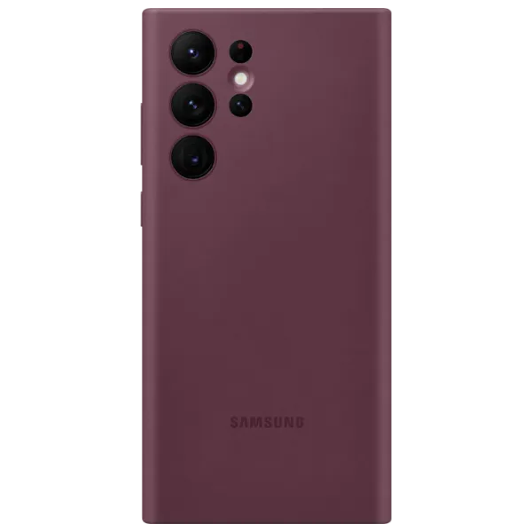 Чехол для смартфона Samsung Galaxy S22 Ultra Samsung/ Back/ TPU/ Бордовый Cherry photo 1