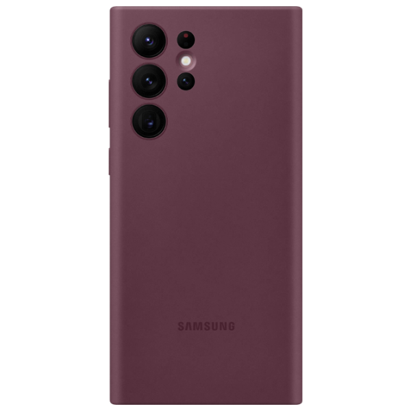 Чехол для смартфона Samsung Galaxy S22 Ultra Samsung/ Back/ TPU/ Бордовый Cherry photo 1