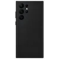 Чехол для смартфона Samsung Galaxy S22 Ultra Samsung/ Back/ Кожа/ Черный