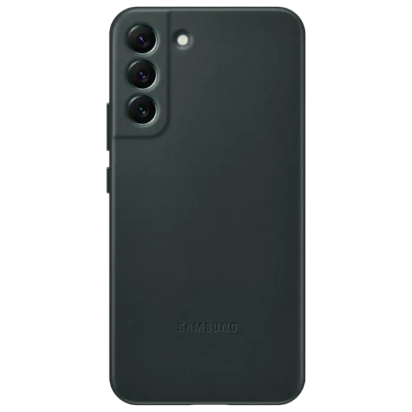 Чехол для смартфона Samsung Galaxy S22+ Samsung/ Back/ Leather/ Forest Зелёный photo 1