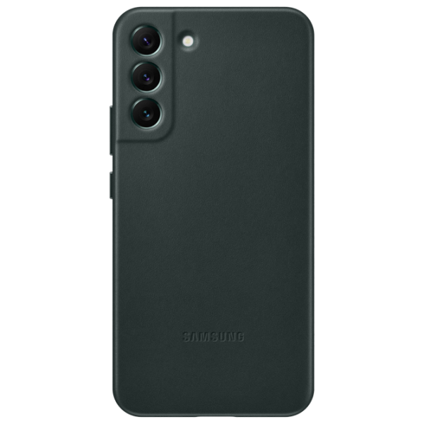 Чехол для смартфона Samsung Galaxy S22+ Samsung/ Back/ Leather/ Forest Зелёный photo 1