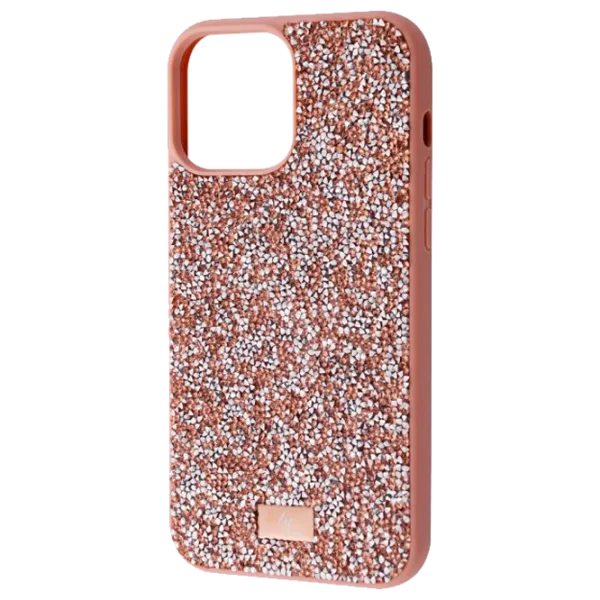 Husă pentru smartphone Apple iPhone 13 Bling World/ Back/ TPU/ Gold Pink photo 1