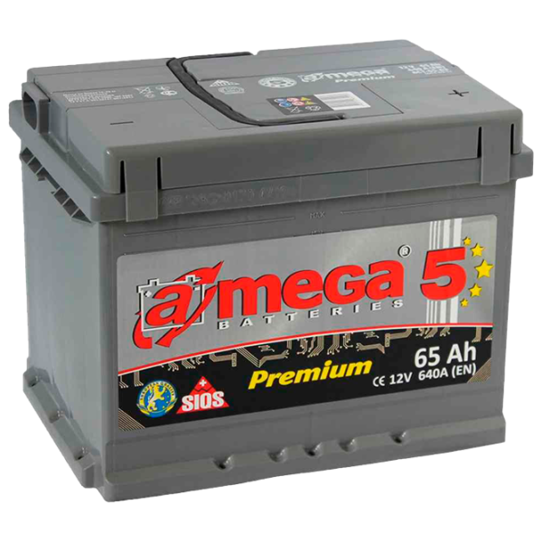 Авто аккумулятор A-Mega Premium 65Ah A3 640 AA photo 1 Авто аккумулятор A-Mega Premium 65Ah A3 640 AA photo 1