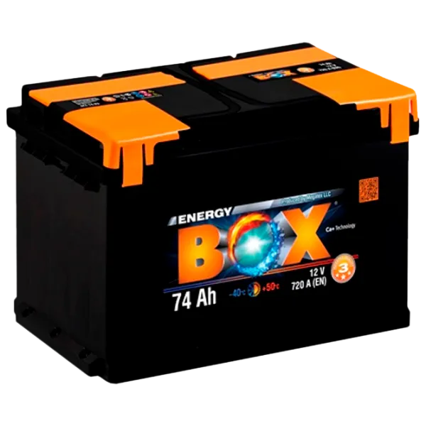 Авто аккумулятор Energy Box 6СТ-74-А3 EB 720A photo 1 Авто аккумулятор Energy Box 6СТ-74-А3 EB 720A photo 1