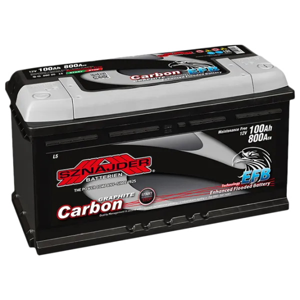 Авто аккумулятор Sznajder CARBON EFB 800 А 800 AA photo 1