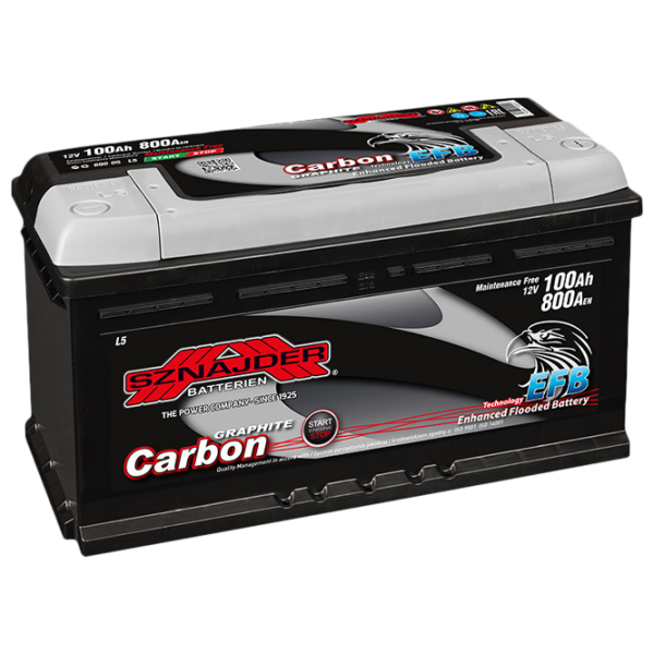 Авто аккумулятор Sznajder CARBON EFB 800 А 800 AA photo 1