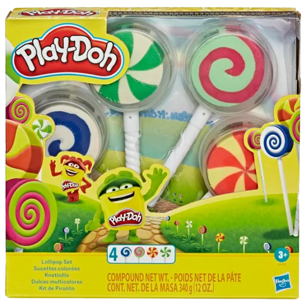 Креативный набор Hasbro Play-Doh LOLLIPOP PACK E9193 3+/ Разноцветный photo 1 Креативный набор Hasbro Play-Doh LOLLIPOP PACK E9193 3+/ Разноцветный photo 1