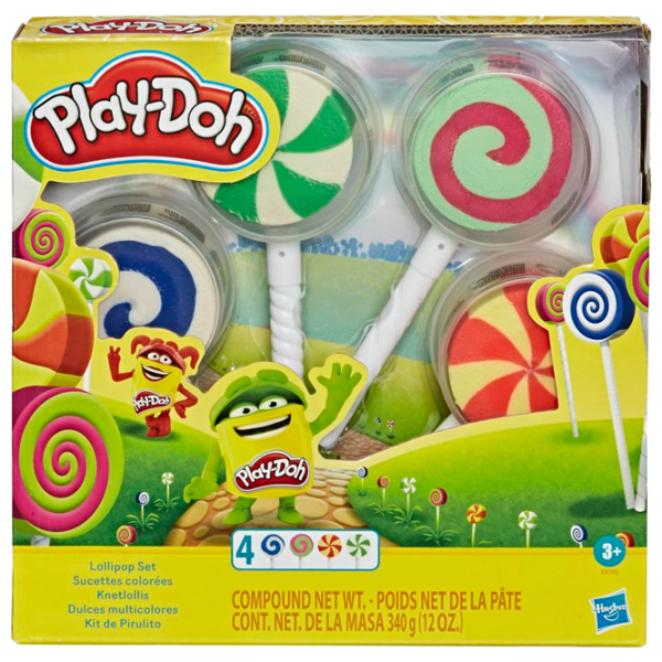 Креативный набор Hasbro Play-Doh LOLLIPOP PACK E9193 3+/ Разноцветный photo 1 Креативный набор Hasbro Play-Doh LOLLIPOP PACK E9193 3+/ Разноцветный photo 1