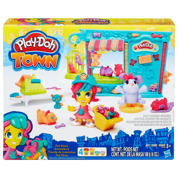 Креативный набор Hasbro Play-Doh Town Pet Store B3418 3+/ Разноцветный photo 1 Креативный набор Hasbro Play-Doh Town Pet Store B3418 3+/ Разноцветный photo 1