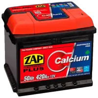 Авто аккумулятор Zap 50 Ah Plus 420 А 55058 420A
