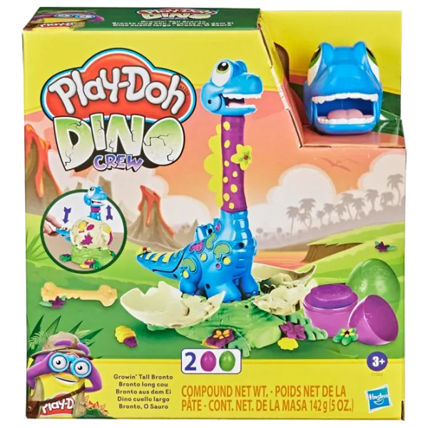 Креативный набор Hasbro Play-Doh GROWING TALL BRONTO F1503 3+/ Разноцветный photo 1 Креативный набор Hasbro Play-Doh GROWING TALL BRONTO F1503 3+/ Разноцветный photo 1
