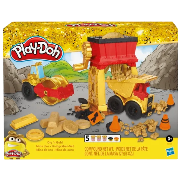 Креативный набор Hasbro Play-Doh Gold Miner E9436 3+/ Разноцветный photo 1 Креативный набор Hasbro Play-Doh Gold Miner E9436 3+/ Разноцветный photo 1
