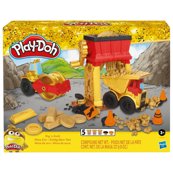 Креативный набор Hasbro Play-Doh Gold Miner E9436 3+/ Разноцветный photo 1 Креативный набор Hasbro Play-Doh Gold Miner E9436 3+/ Разноцветный photo 1