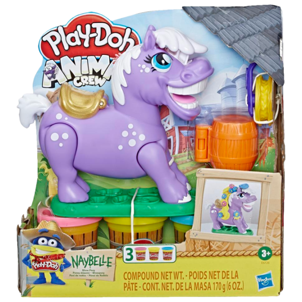 Креативный набор Hasbro Play-Doh NAYBELLE SHOW PONY E6726 3+/ Разноцветный photo 1 Креативный набор Hasbro Play-Doh NAYBELLE SHOW PONY E6726 3+/ Разноцветный photo 1