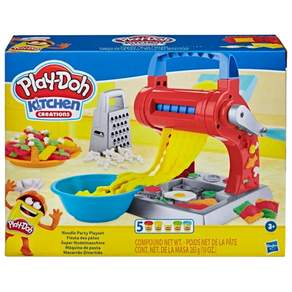 Set de creație Hasbro Play-Doh NOODLES REINVENTION E7776 3+/ Multicolor photo 1 Set de creație Hasbro Play-Doh NOODLES REINVENTION E7776 3+/ Multicolor photo 1