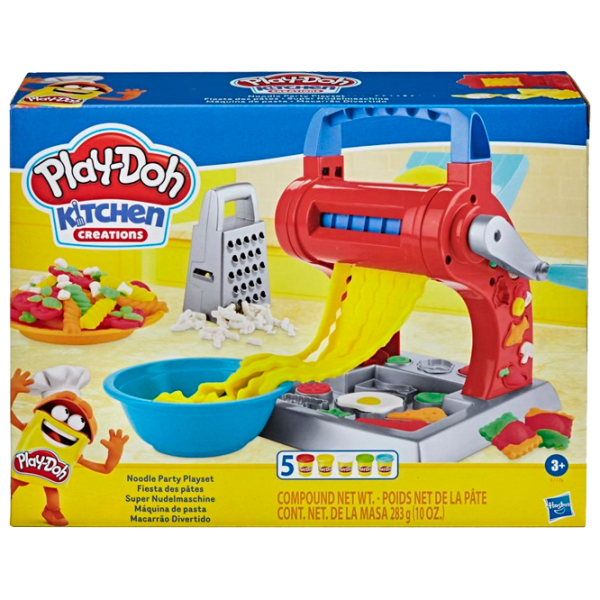 Set de creație Hasbro Play-Doh NOODLES REINVENTION E7776 3+/ Multicolor photo 1 Set de creație Hasbro Play-Doh NOODLES REINVENTION E7776 3+/ Multicolor photo 1