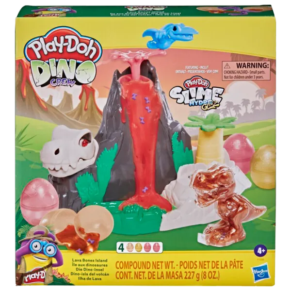 Креативный набор Hasbro Play-Doh LAVA BONES ISLAND F1500 4+/ Разноцветный photo 1 Креативный набор Hasbro Play-Doh LAVA BONES ISLAND F1500 4+/ Разноцветный photo 1