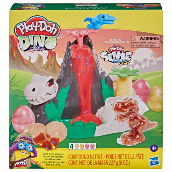 Креативный набор Hasbro Play-Doh LAVA BONES ISLAND F1500 4+/ Разноцветный photo 1 Креативный набор Hasbro Play-Doh LAVA BONES ISLAND F1500 4+/ Разноцветный photo 1